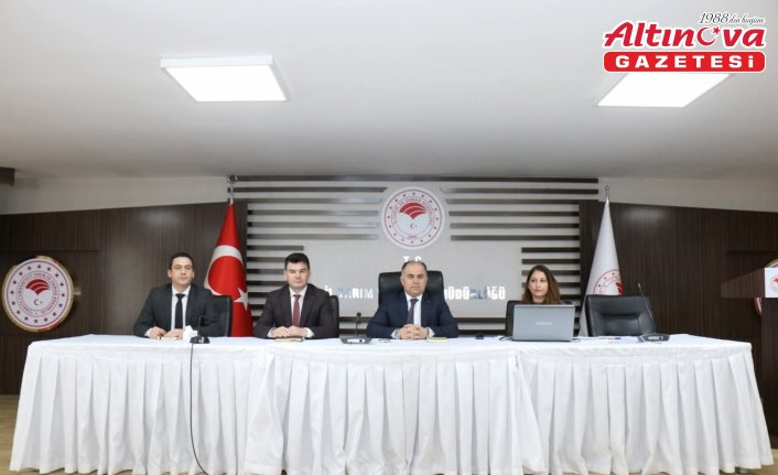 Çorum'da Tarım ve Orman Müdürlüğü personeline eğitim verildi