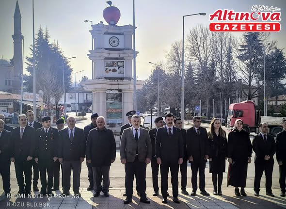 Hamamözü'nde 18 Mart Şehitleri Anma Günü ve Çanakkale Deniz Zaferi dolayısıyla tören yapıldı