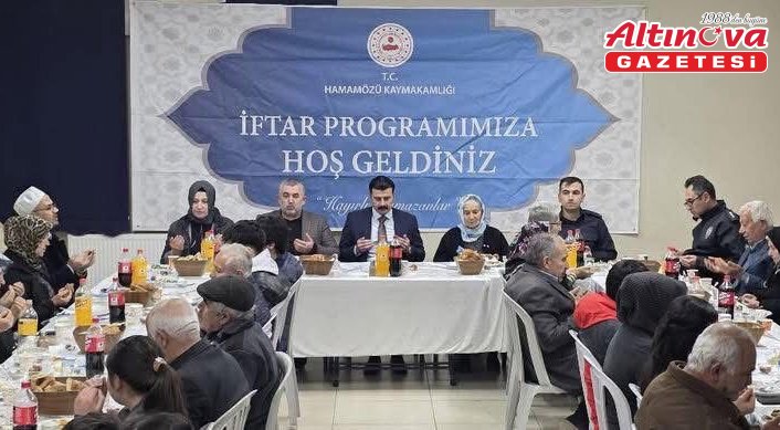 Kaymakam Arslan ve Belediye Başkanı Demir, şehit aileleri ve gazilerle iftar yaptı