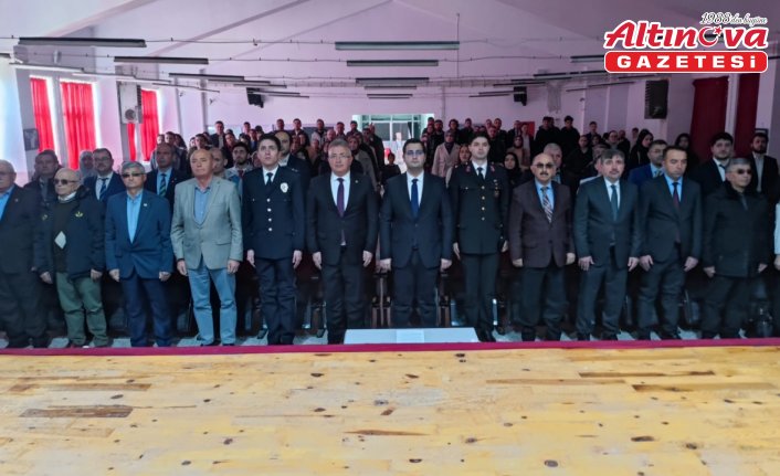 Oğuzlar'da 18 Mart Şehitleri Anma Günü ve Çanakkale Deniz Zaferi'nin yıl dönümü kutlandı