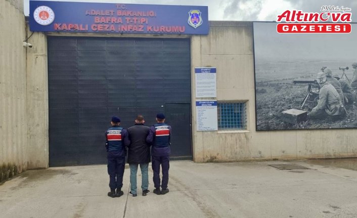 Bafra'da “kasten öldürme“ suçundan 18 yıl hapis cezası bulunan firari hükümlü yakalandı