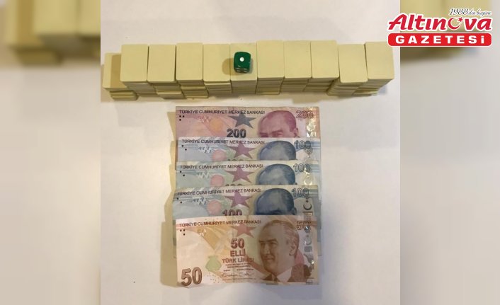 Samsun'da kumar oynayan 4 kişiye 46 bin 416 lira ceza kesildi