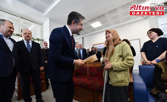 Tarım ve Orman Bakanı İbrahim Yumaklı, Kastamonu'da ziyaretlerde bulundu