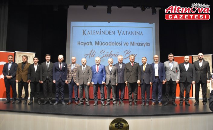 Trabzon milletvekillerinden Ali Şükrü Bey için vefatının 103. yılında sempozyum düzenlendi