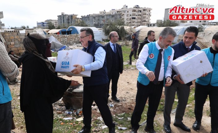 Trabzon Valisi Şahin ile Büyükşehir Belediye Başkanı Genç, Halep'te ziyaretlerde bulundu