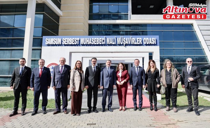 Vali Tavlı'dan Muhasebe Haftası'nda mali müşavirlere ziyaret