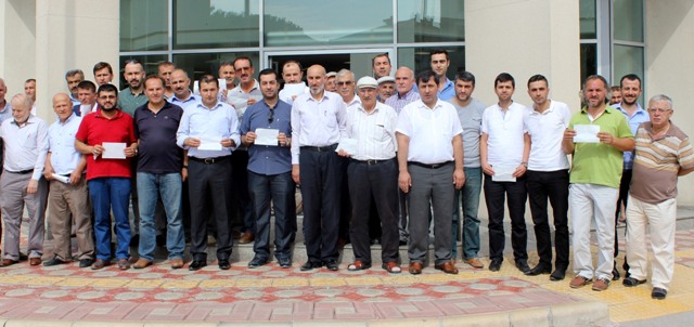 AK PARTİ BAFRA TEŞKİLATINDAN BAŞBAKAN ERDOĞAN’A DESTEK