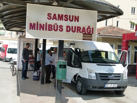 SAMSUN-BAFRA MİNİBÜSLERİNE ZAM
