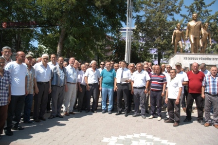 CUMHURBAŞKANI ADAYI İHSANOĞLU’NA DESTEK İSTEDİLER 