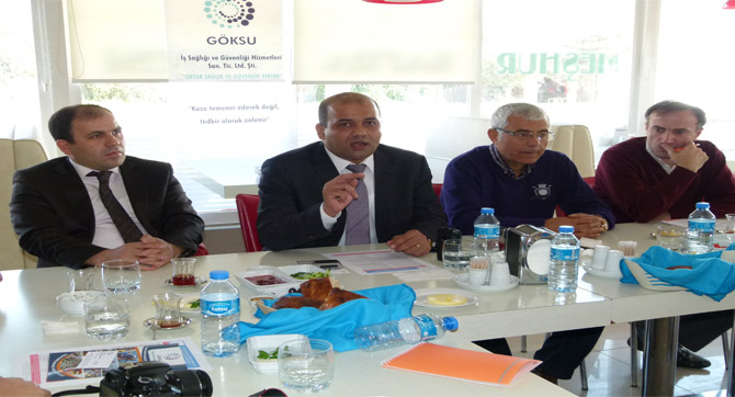  BAFRA'DA İŞ SAĞLIĞI VE GÜVENLİĞİ TOPLANTISI