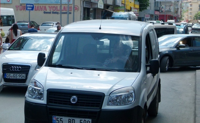Şehir Merkezinde Trafik Sorunu 