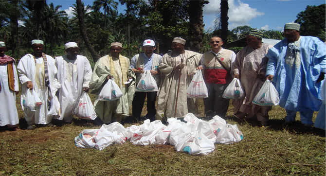 BAFRA’DAN KAMERUN’A GÖNÜL KÖPRÜSÜ 
