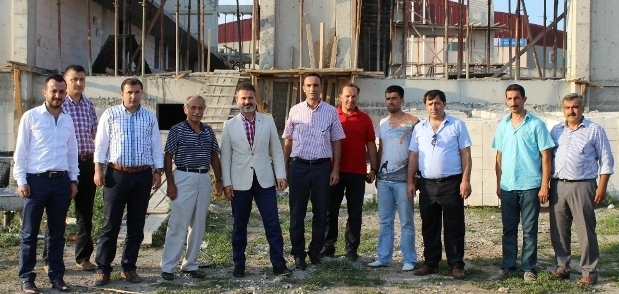 KILIÇ, BAFRA’DA İNCELEMELERDE BULUNDU