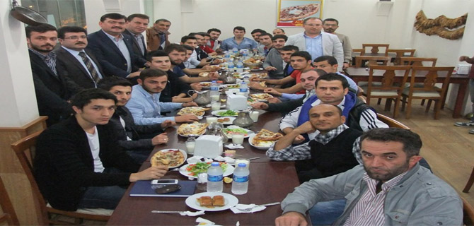 HACINABİSPOR’A BİRLİK BERABERLİK  YEMEĞİ 