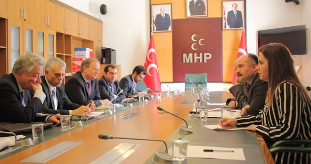 AB KOMİSYONU HEYETİ TBMM’YE MİSAFİR OLDU