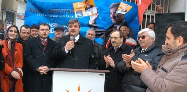 ABDULLAH KURUMAHMUTOĞLU AK PARTİ SAMSUN MİLLETVEKİLLİĞİ ADAY ADAYLIĞINI AÇIKLADI