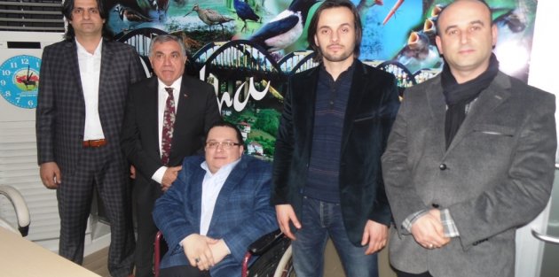 AK PARTİ SAMSUN MİLLETVEKİLİ ADAY ADAYI ALİ GÜRSOY’DAN KAYMAKAM ARSLAN’A ZİYARET