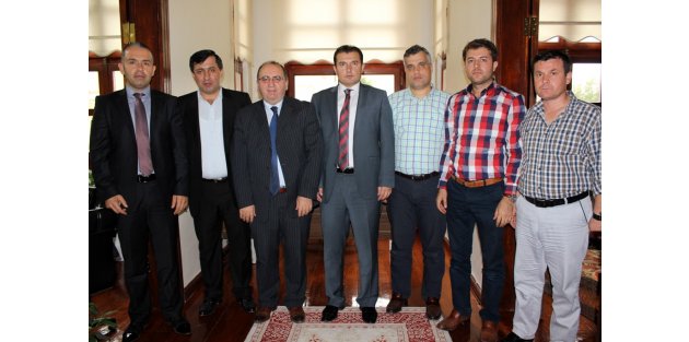 AK PARTİ TEŞKİLATINDAN BAFRA BELEDİYESİNE ZİYARET