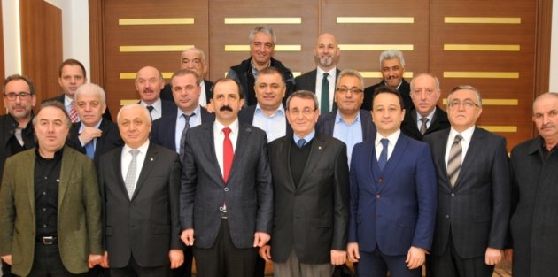AK PARTİ YÖNETİMİ’NDEN SAMSUN TSO’YA ZİYARET
