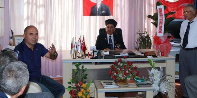 AKTFİ EĞİTİMCİLER SENDİKASI BAFRA TEMSİLCİLİĞİNDEN GAZİLER GÜNÜ ZİYARET