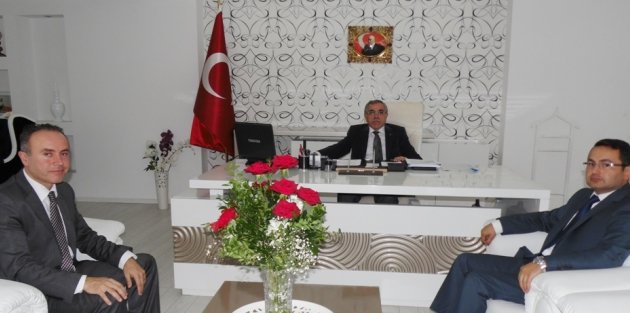 Bafra Kaymakamı Halis Arslan’a Ziyaret