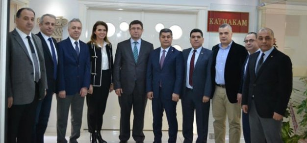 Bafra TSO’dan Bafra Kaymakamı TÜRKEL’e Ziyaret