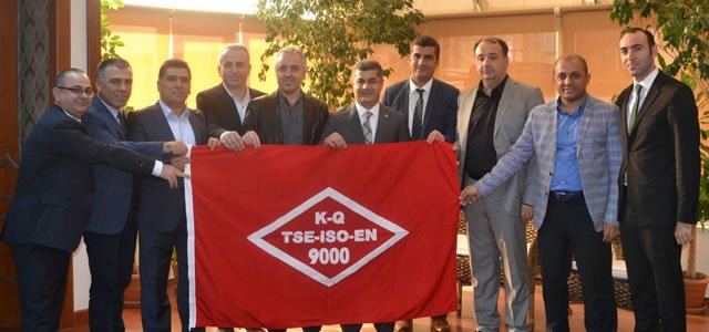 Bafra TSO’ya TSO ISO 9001:2015 Kalite Belgesi