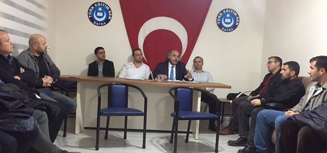 BAFRA TÜRK EĞİTİM-SEN  ATATÜRK’Ü KONUŞTU