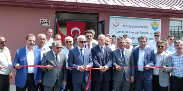 BAFRA’DA 112 ACİL HAVA PİSTİ VE KARA AMBULANSI İSTASYONU AÇILDI