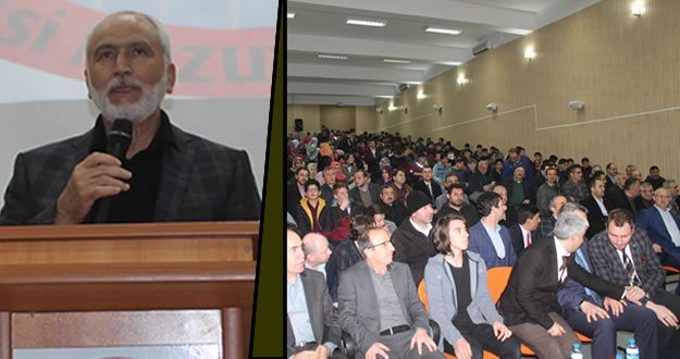 BAFRA'DA “28 ŞUBAT GERÇEĞİ” KONFERANSI YOĞUN İLGİ GÖRDÜ