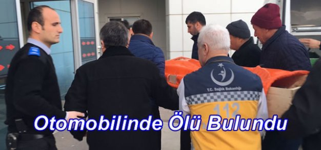 Bafra'da Bir Kişi Otomobilinde Ölü Bulundu