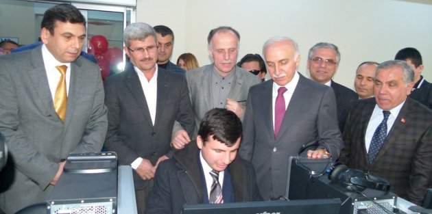 Bafra’da Engellilere Yönelik Türkiye’de 15.Sesli Kütüphane Açıldı