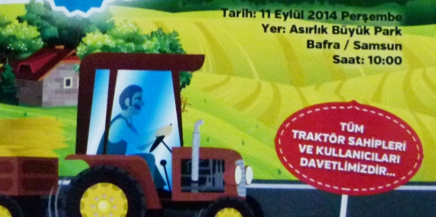 Bafra’da, Güvenli Traktör Kullanımı Eğitimi Verilecek