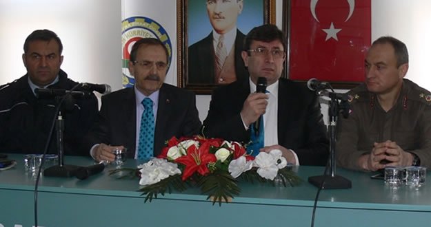 Bafra'da Güvenlik Toplantısı Yapıldı