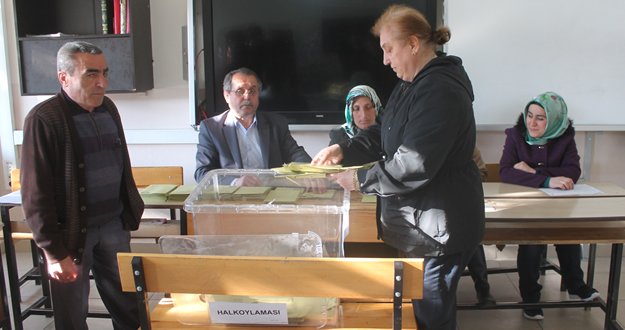 BAFRA'DA SANDIK SONUÇLARI