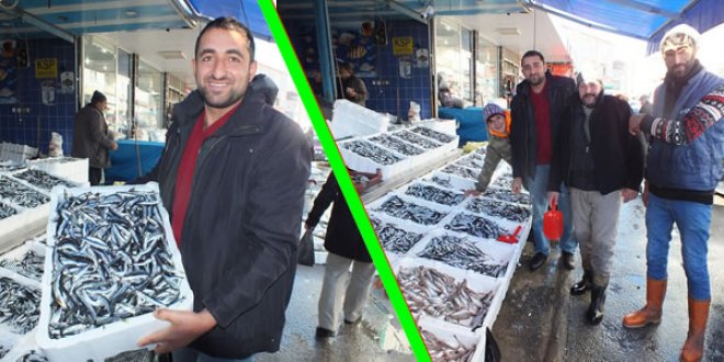 Bafra'da Yerli Hamsi Tezgâhlara Geri Döndü