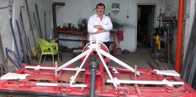 Bafralı Mucit 'Tarım Robotu' İcat Etti