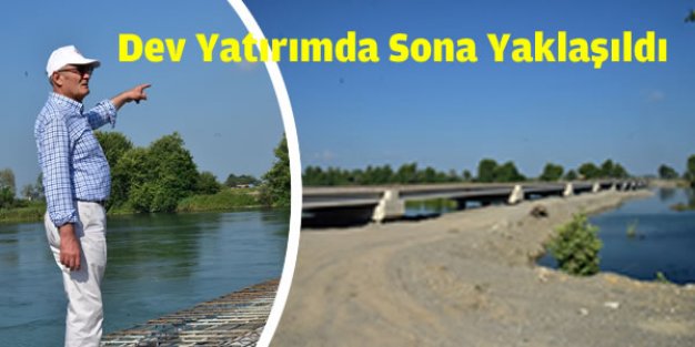 Bafra'nın İki Yakası Birbirine Bağlanıyor