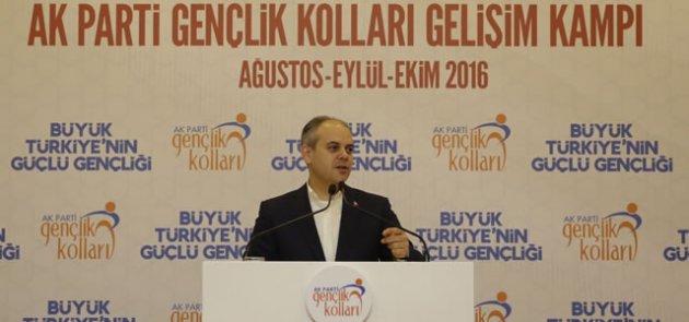BAKAN ÇAĞATAY KILIÇ, AK PARTİ GENÇLİK KOLLARI GELİŞİM KAMPINDA KONUŞTU