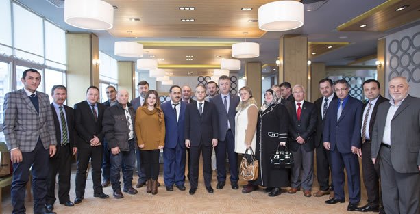 BAKAN ÇAĞATAY KILIÇ, AK PARTİ SAMSUN 19 MAYIS İLÇE TEŞKİLATINI KABUL ETTİ