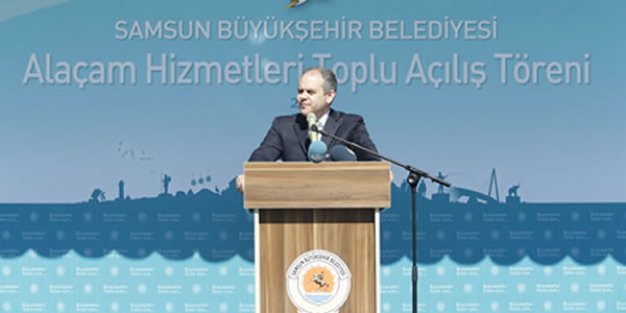 BAKAN ÇAĞATAY KILIÇ, ALAÇAM’DAKİ TOPLU AÇILIŞ TÖRENİNE KATILDI