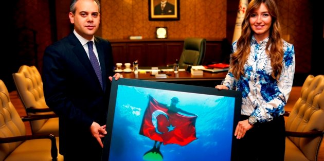 BAKAN ÇAĞATAY KILIÇ, ŞAHİKA ERCÜMEN'İ KABUL ETTİ