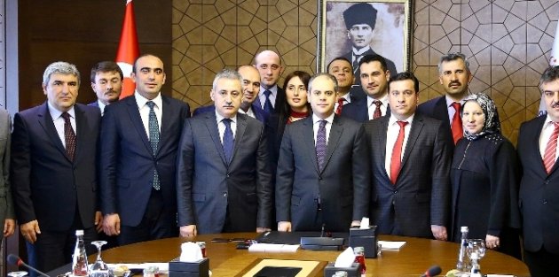 Bakan Kılıç SADEF Üyelerini Kabul Etti