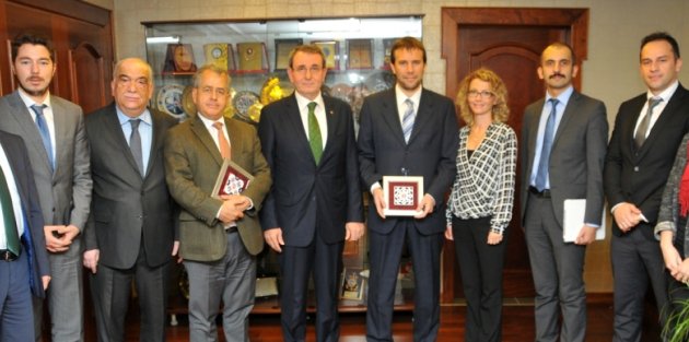 BAŞKAN MURZİOĞLU, DÜNYA BANKASI HEYETİNE GÖRÜŞ VERDİ