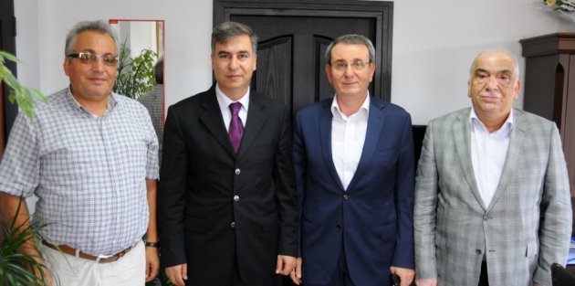 BAŞKAN MURZİOĞLU’NDAN, MÜDÜR EREM’E İADEYİ ZİYARET