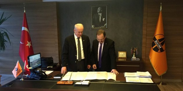 BAŞKAN ŞAHİN, BAFRA’YA ÇEVRE YOLU İÇİN GÖRÜŞMELER YAPTI