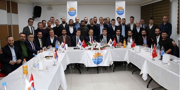 Başkan Şahin; Genç İşadamlarının Onur Konuğu Oldu