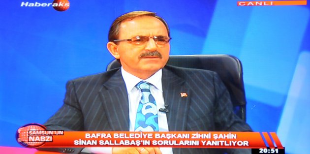 BAŞKAN ŞAHİN, HABER AKS TV’DE CANLI YAYIN KONUĞU OLDU