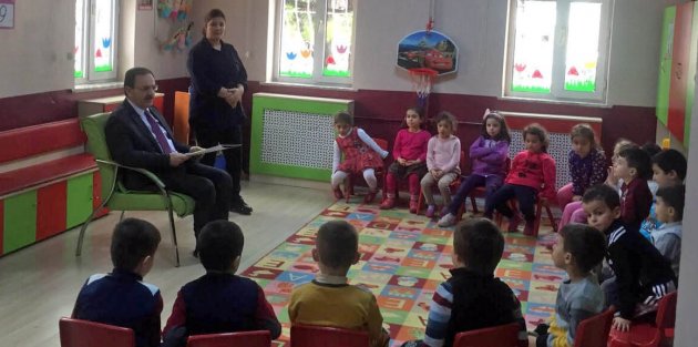 BAŞKAN ŞAHİN, KÜÇÜKLERE ÖRNEK OLDU