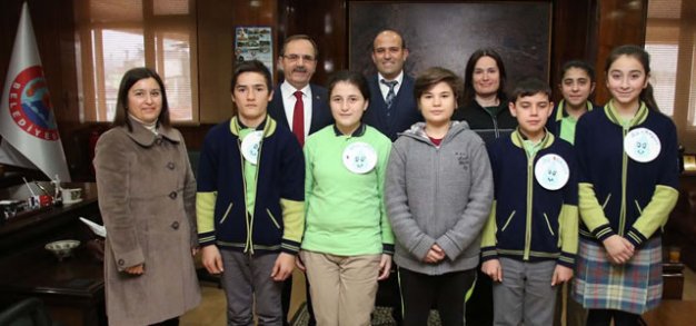 BAŞKAN ŞAHİN SU KÂŞİFLERİ İLE BERABER OLDU